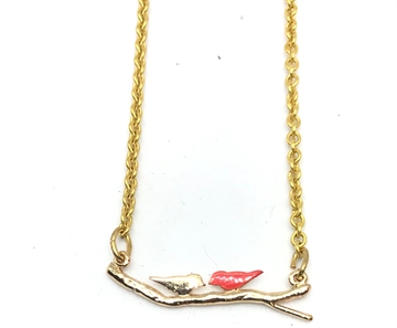 PENDULUM Lang halskæde/long necklace - lovebird